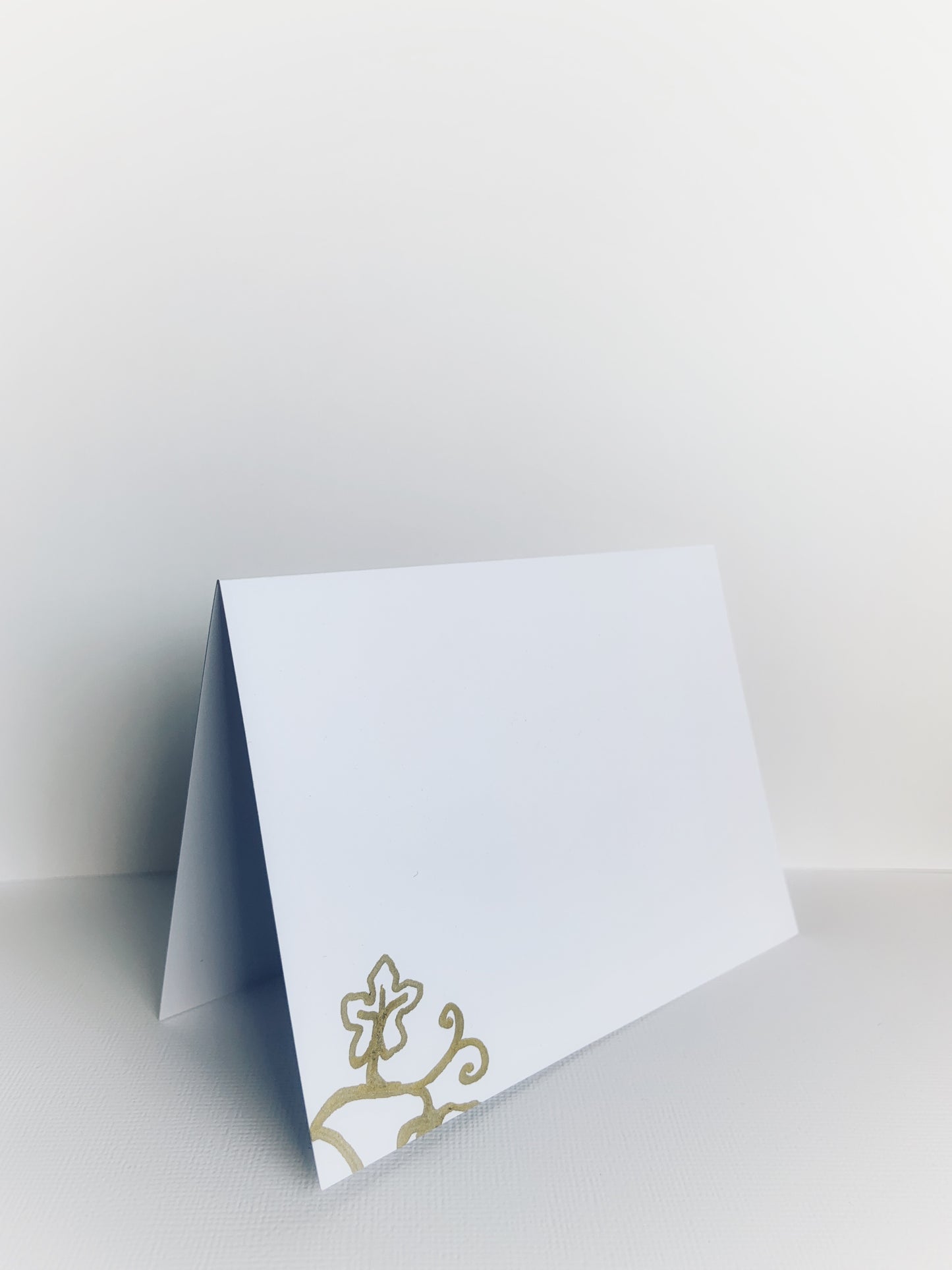 Envelope - Pink with Gold Leaf - Exotic Handmade Paper